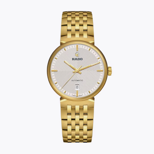 Rado Florence Automatic PVD Yellow Gold Bracelet Watch
