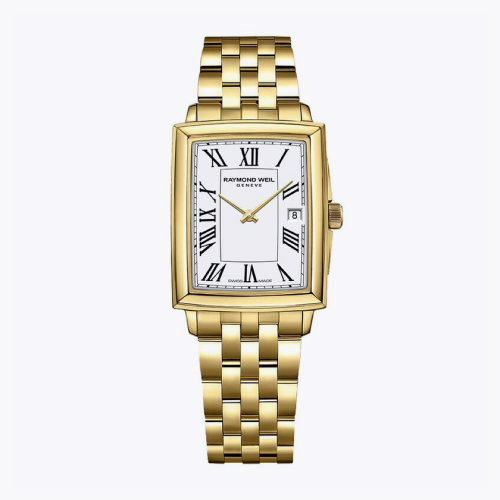 Raymond Weil Toccata Women's Yellow Gold Tone Bracelet Watch