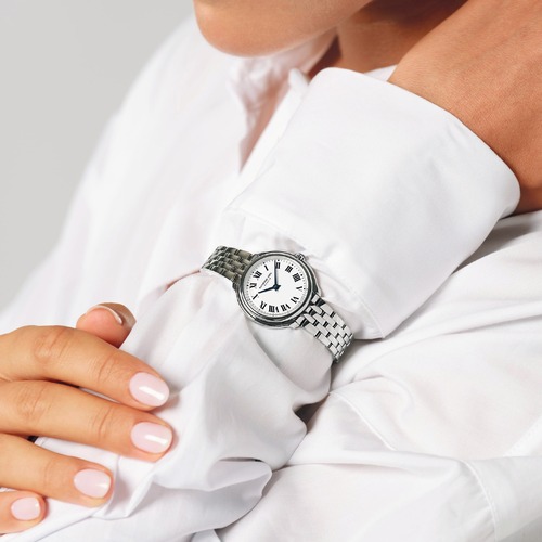 Raymond Weil Toccata Heritage 28mm White Dial Stainless Steel Watch