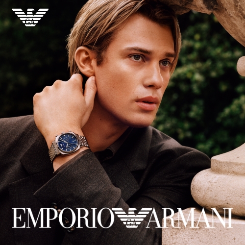 Emporio Armani Men's Chronograph Stainless Steel Watch