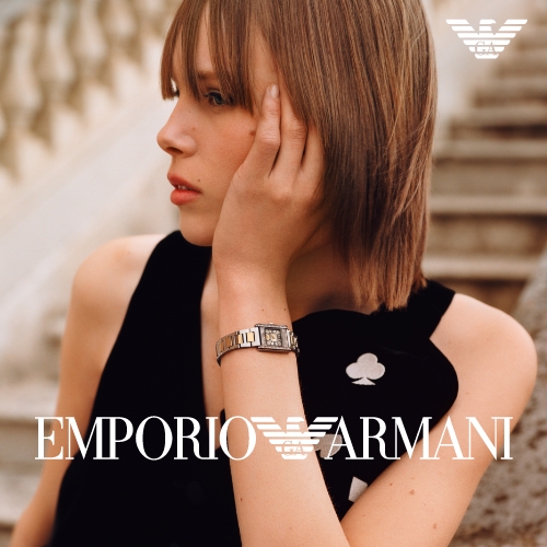 Emporio Armani Women's Gold Tone Bracelet Watch