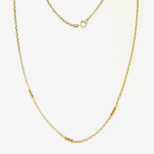 9ct Yellow Gold Dainty Chain Necklace