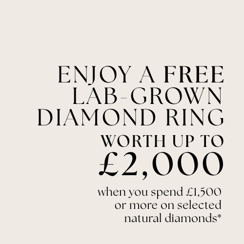 FREE LAB-GROWN DIAMOND*