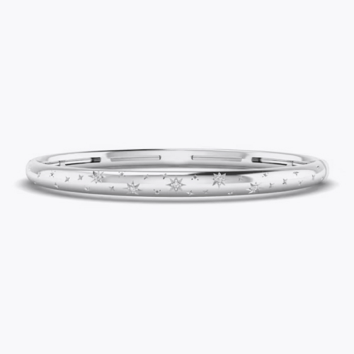 KLEORA Pure Modern Electrum™ Diamond Star Burst Bangle KLEORA Pure Modern Electrum™ Diamond Star Burst Bangle