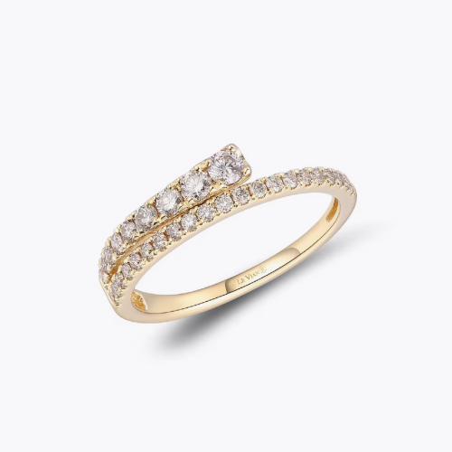Le Vian Ring 14ct Yellow Gold 0.40ct Diamond Wrap Ring