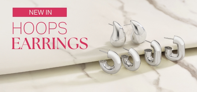 NEW IN HOOPS EARRINGS