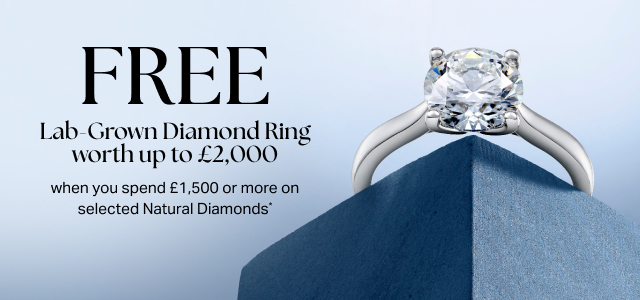 FREE LAB-GROWN DIAMOND RING