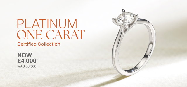 PLATINUM ONE CARAT CERTIFIED COLLECTION PLATINUM ONE CARAT CERTIFIED COLLECTION