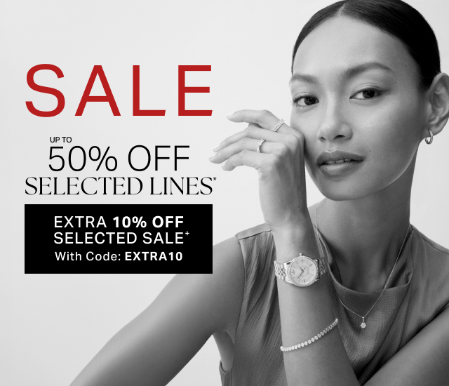 SALE UP TO 50% OFF SELECTED LINES +EXTRA 10% OFF