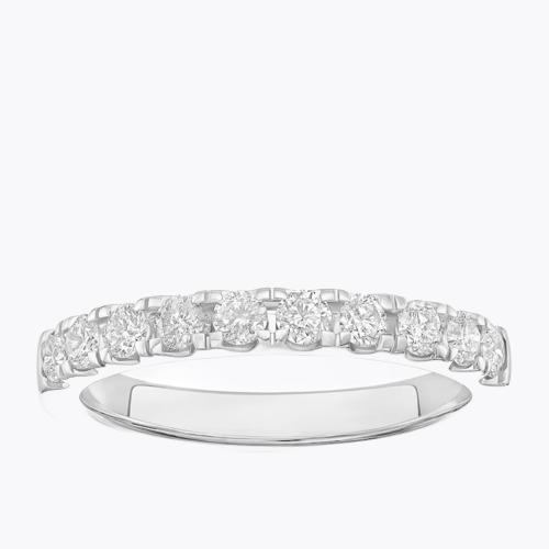 Platinum Prong Set Eternity 0.50ct Diamond Ring