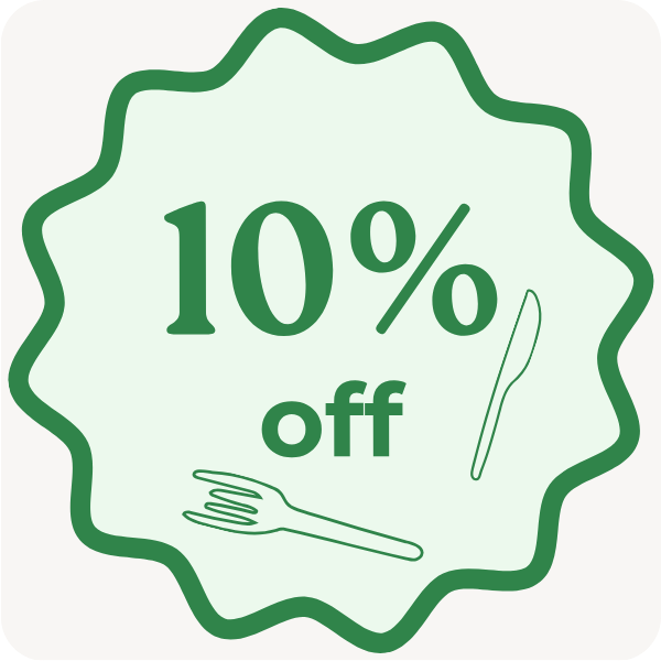 10% off for the foodies