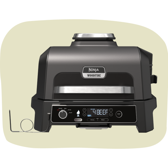 Ninja Woodfire Pro XL Electric BBQ Grill & Smoker