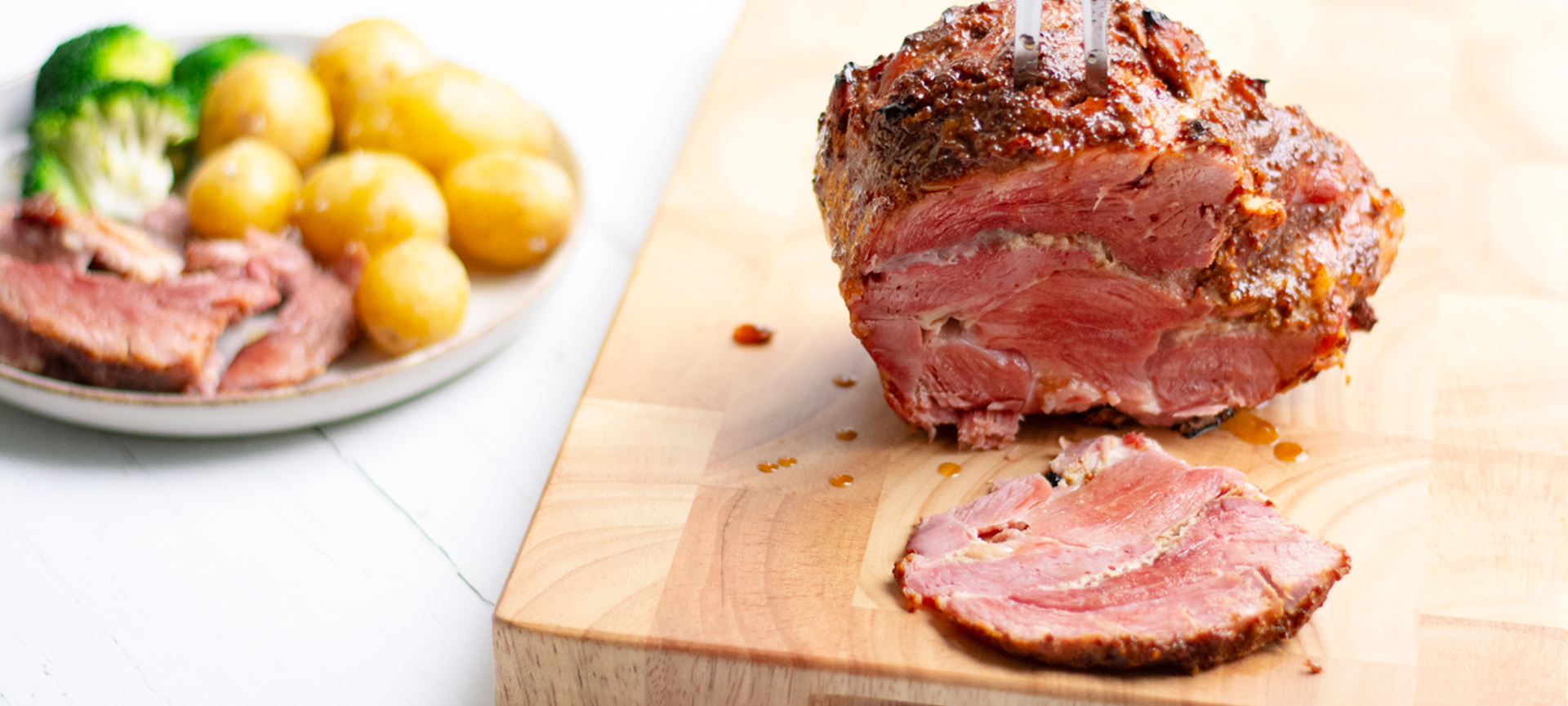 Slow Cooked Gammon in Cider