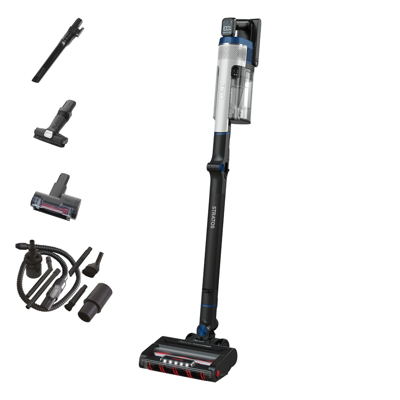 Shark Cordless Stick Vacuum with Anti Hair-Wrap Plus Technology, Flexology IZ402UKTSB