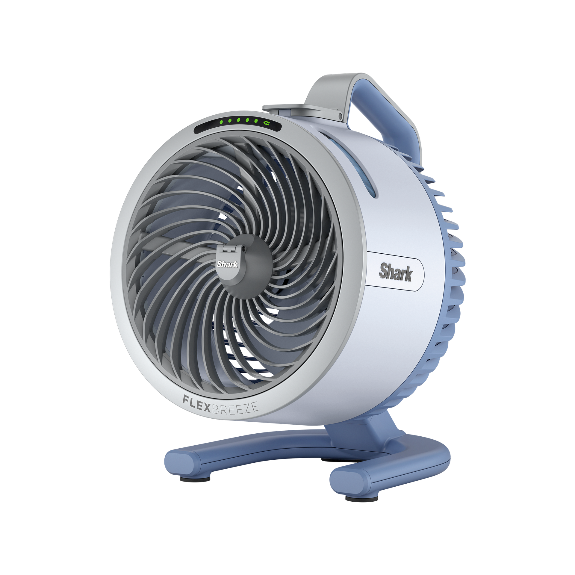 FlexBreeze HydroGo Misting Fan - Glacier Blue