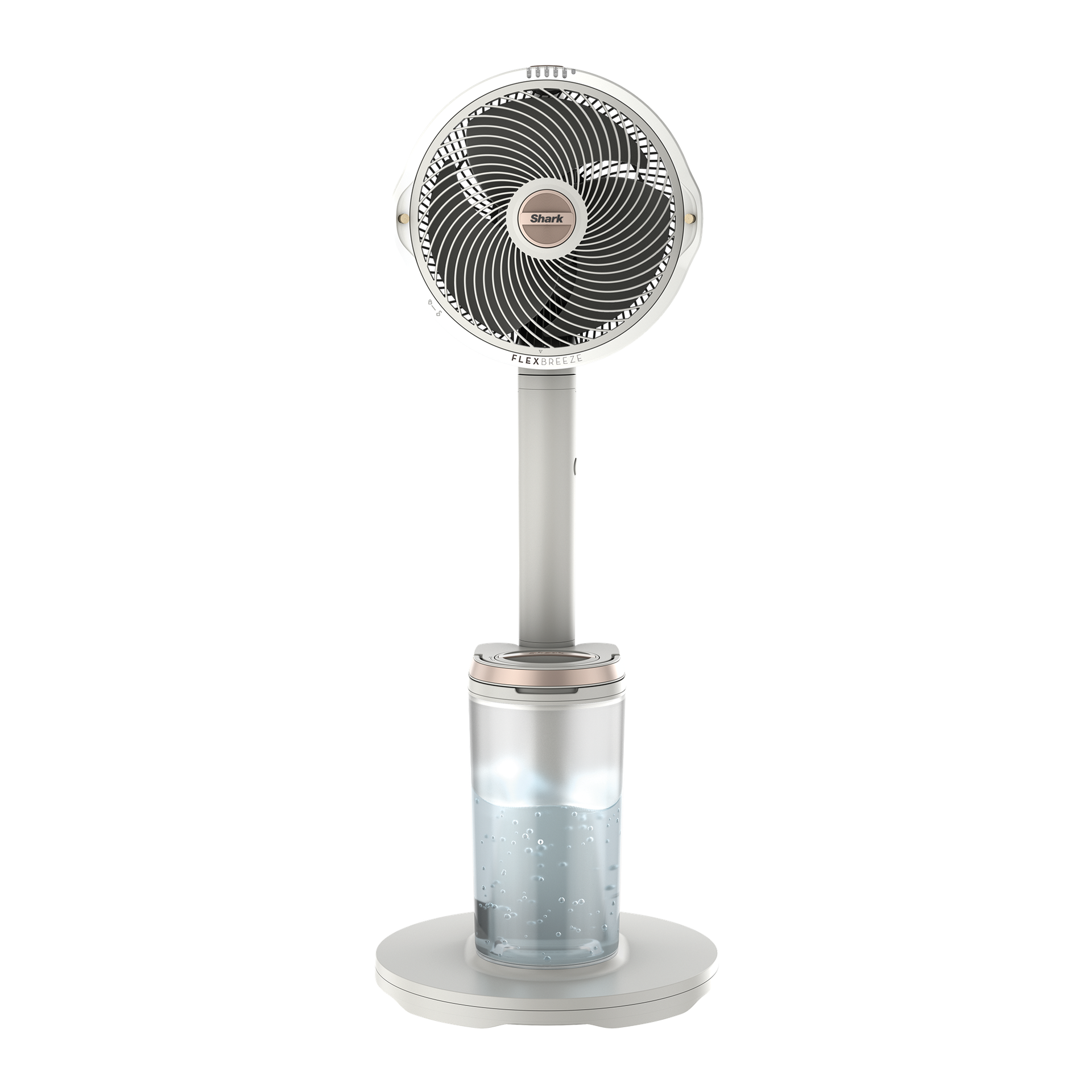 Shark FlexBreeze Pro Mist Indoor & Outdoor Fan & Outdoor Misting System - White