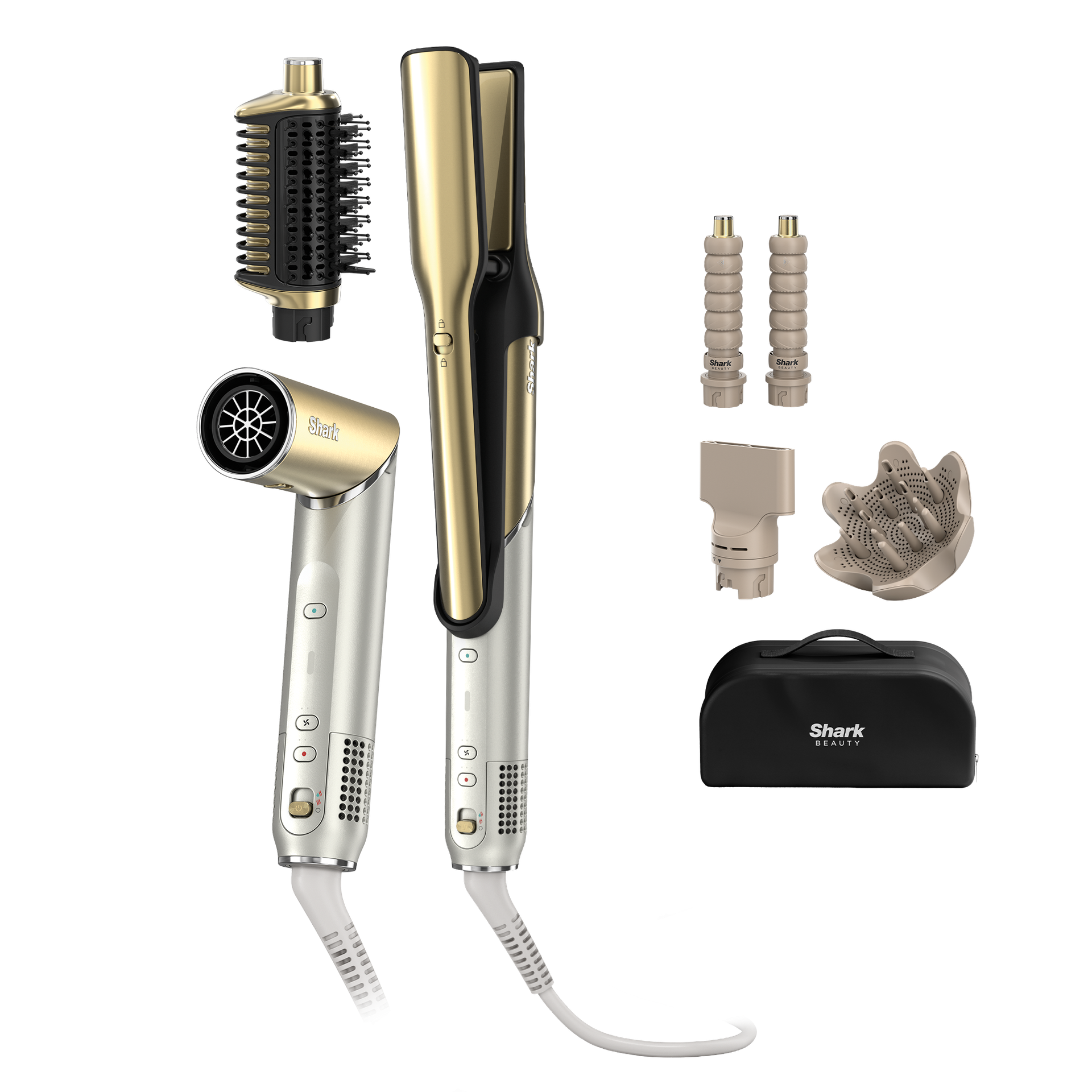 Shark Glam Ceramic & Air Styling and Drying System with Diffuser HD6052SUK