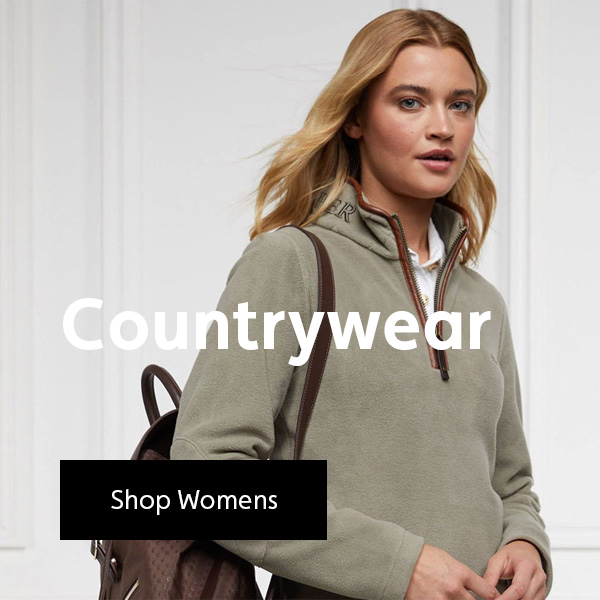 Female model wears Holland & Cooper fleece with titling Countrywear - shop women.