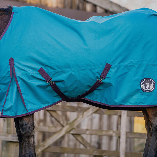 Royal Scot Original Lite 0g Standard Neck Turnout Rug Ocean