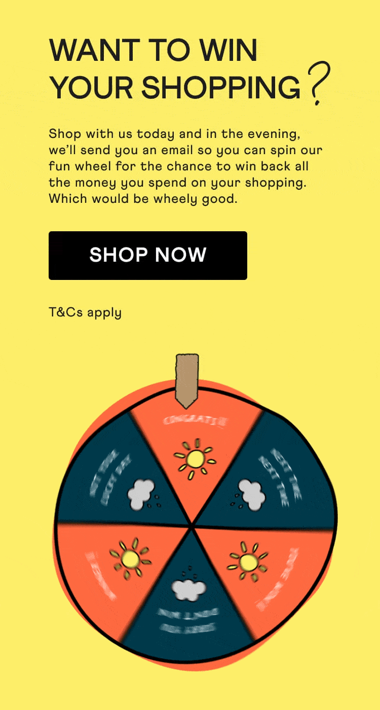 Want to win your shopping?