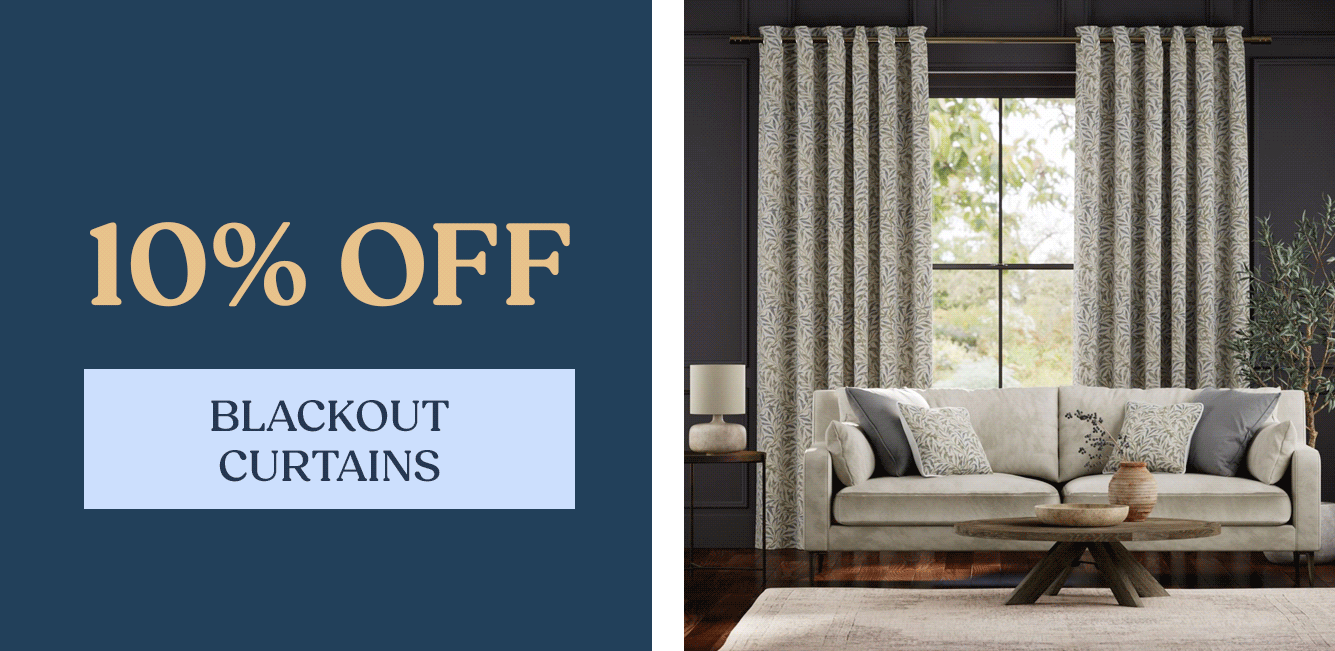 10% Off Blackout Curtains