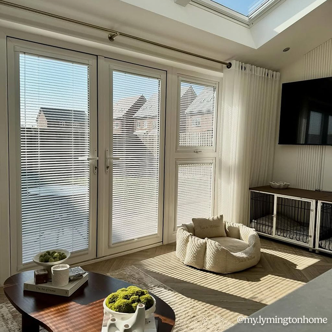 Brightest White Wooden Blind