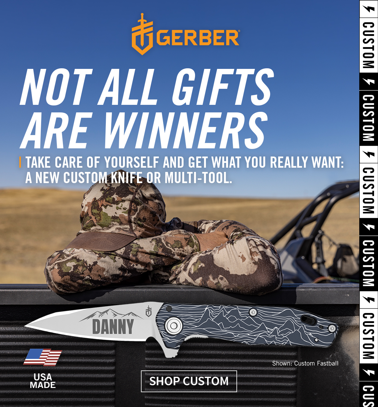 Get what you really want: custom knife or multi-tool