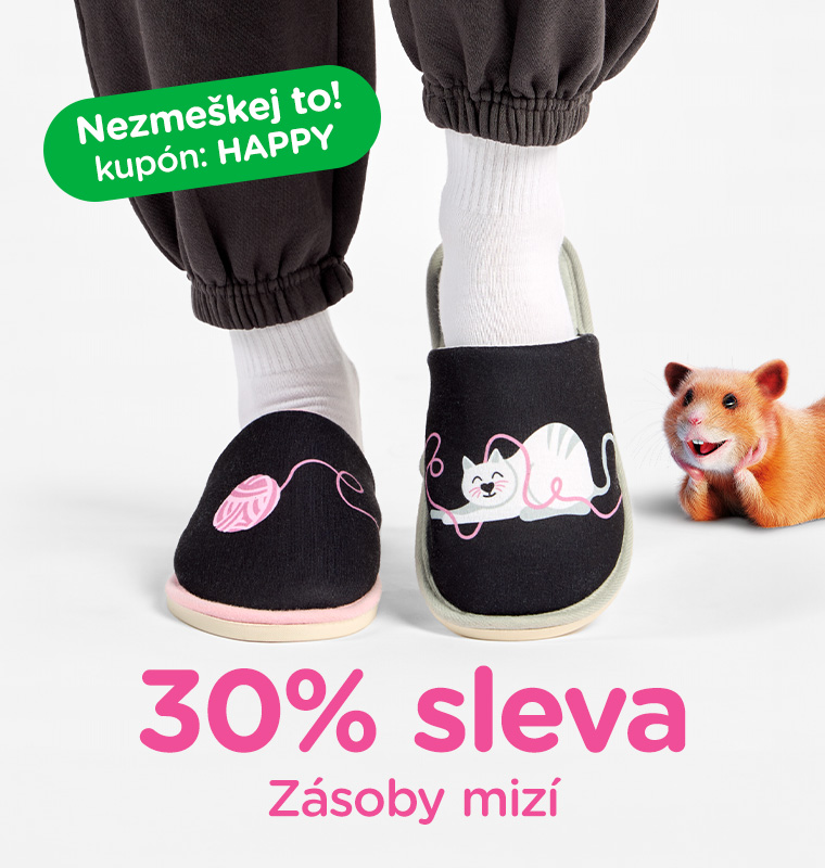  30% sleva na obuv!