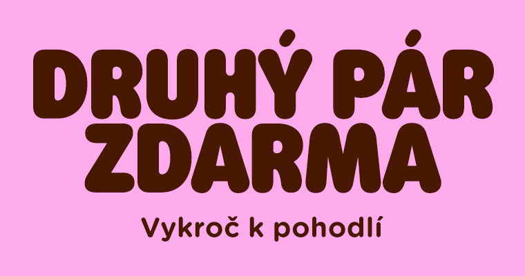Druhý pár ZDARMA