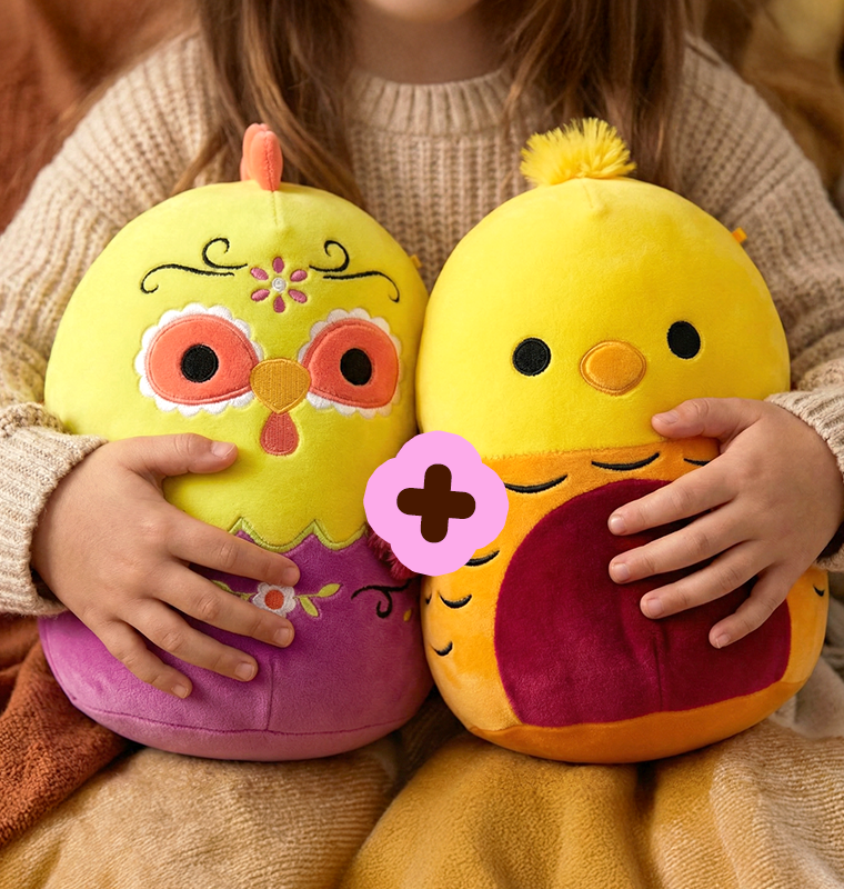  Dwa razy więcej Squishmallows