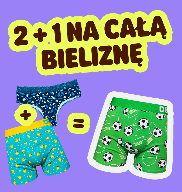  2 + 1 na całą bieliznę