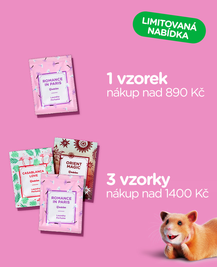 Vzorky parfémů na praní ZDARMA ke tvému nákupu!