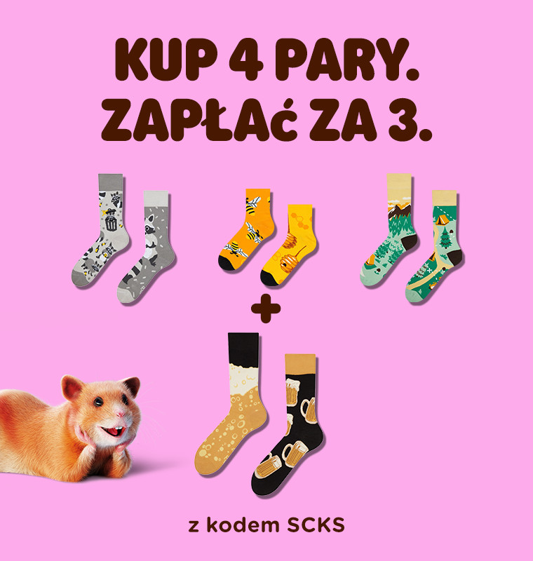  Kup 4 pary. Zapłać za 3.