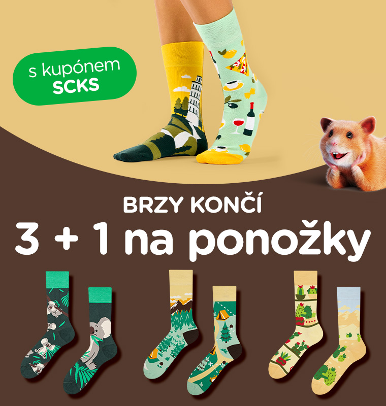 3 + 1 na ponožky