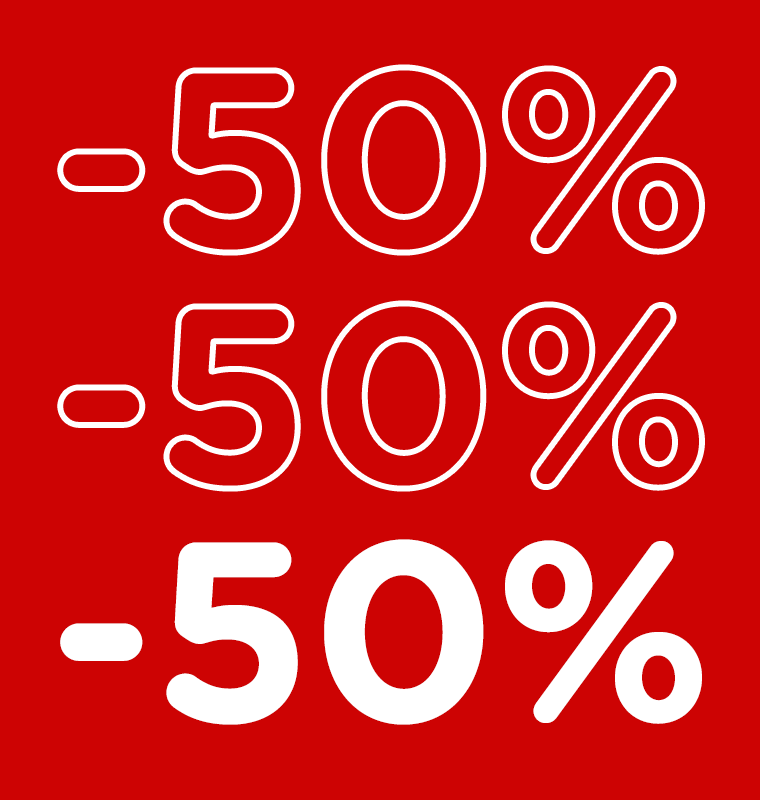  Slevy až -50 %