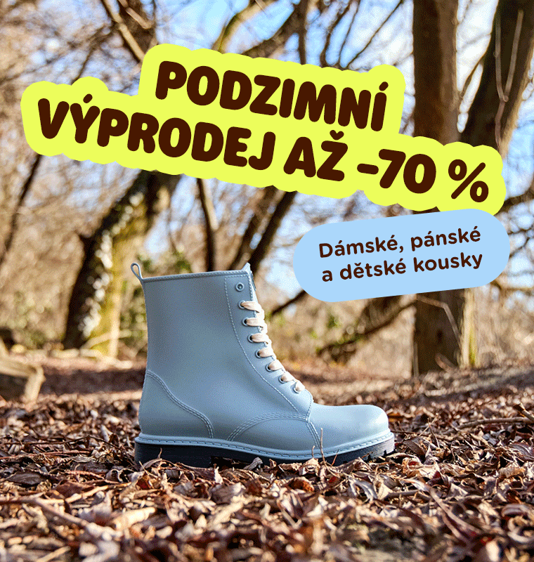 Podzimní výprodej až -70 %