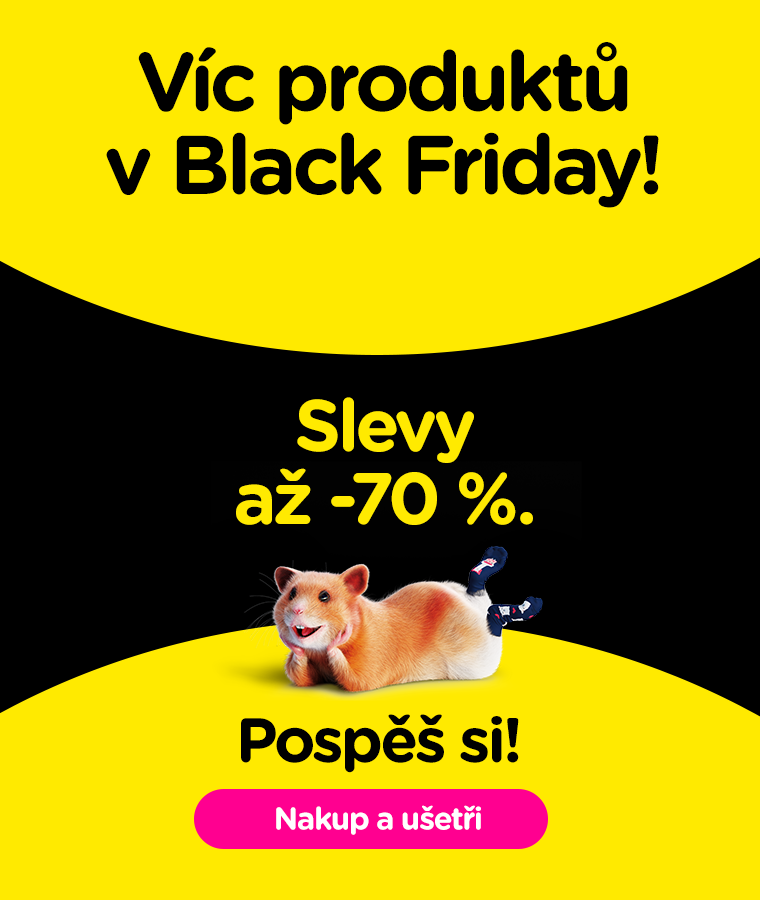  Víc produktů v Black Friday!