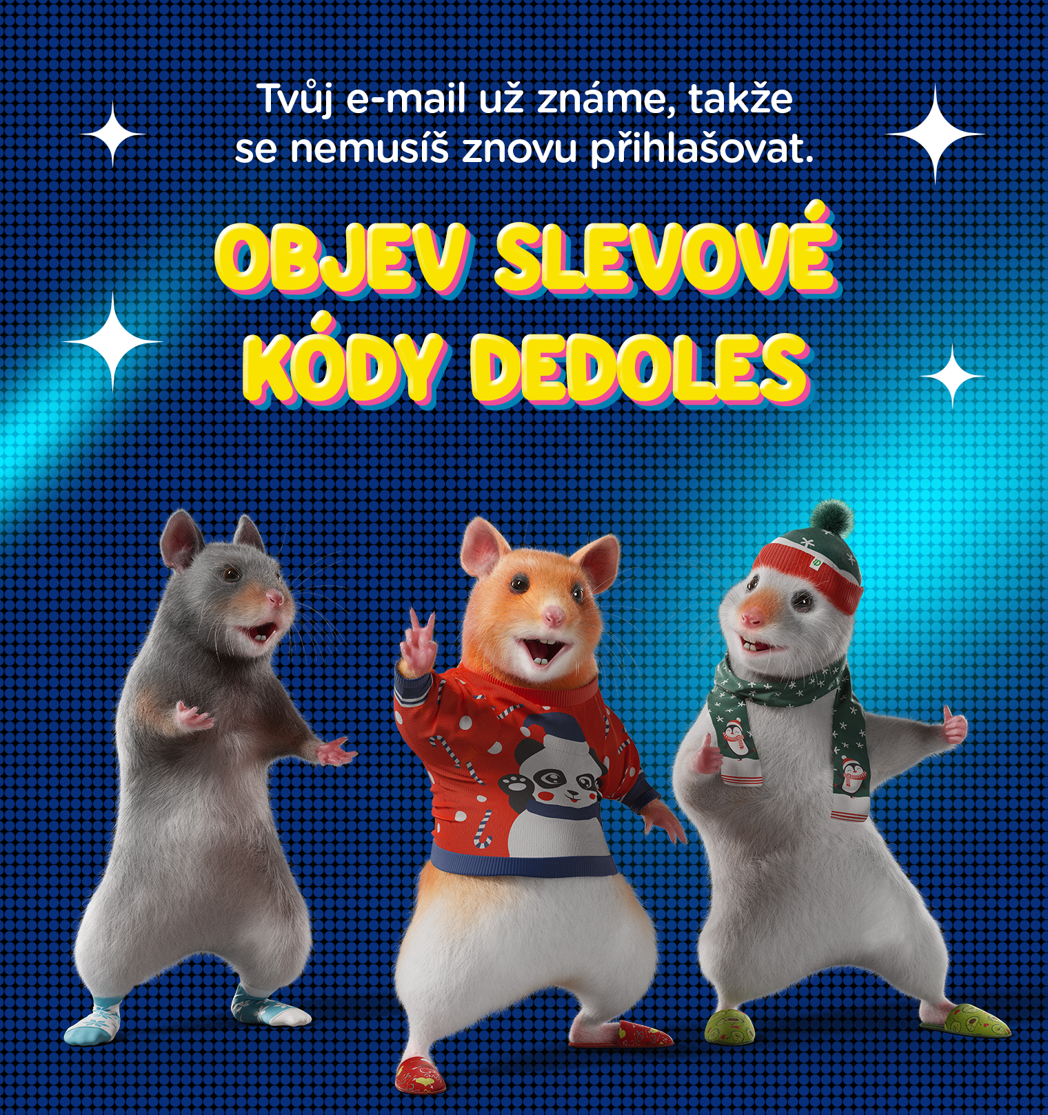 Rádi tě opět vidíme 🤗