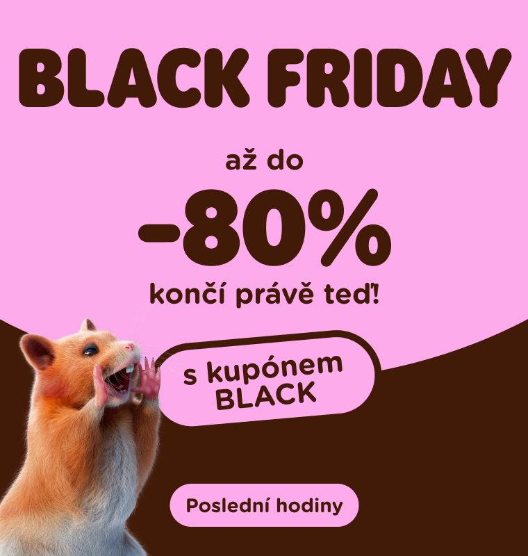 Black Friday až do –80 % končí právě teď!