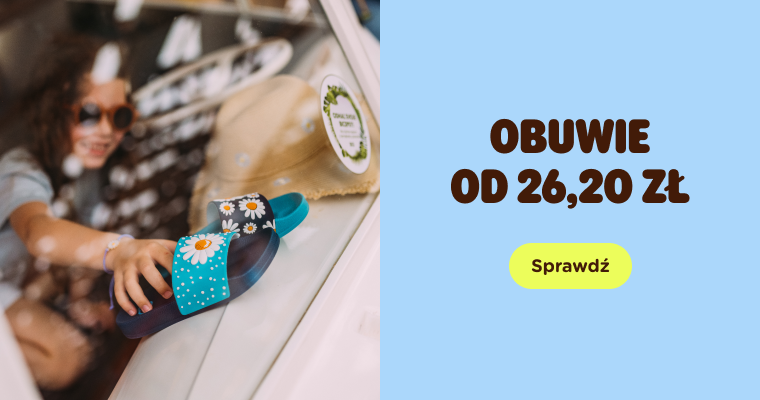  Obuwie od 26,20 zł