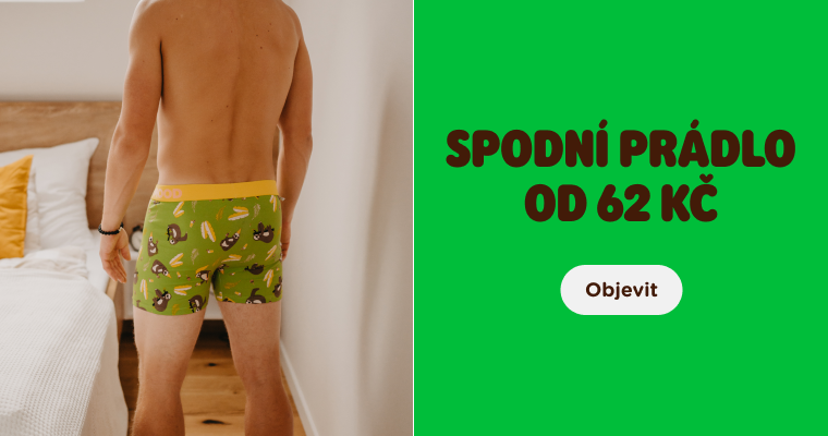 Spodní prádlo od 62 Kč