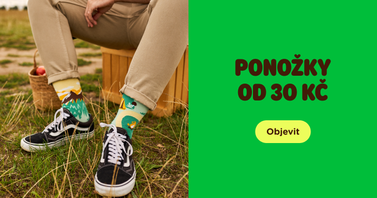 Ponožky od 30 Kč