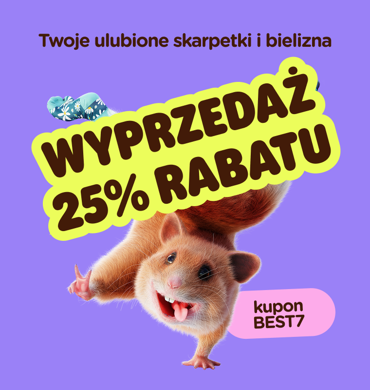  Twoje ulubione skarpetki i bielizna