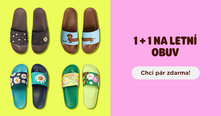  1 + 1 na letní obuv