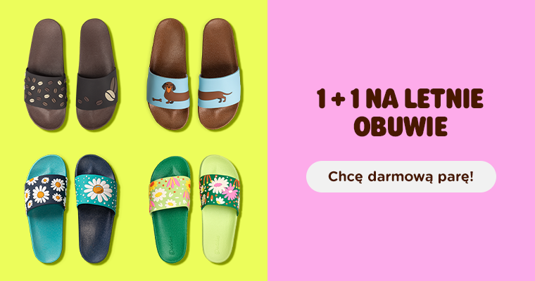  1 + 1 na letnie obuwie