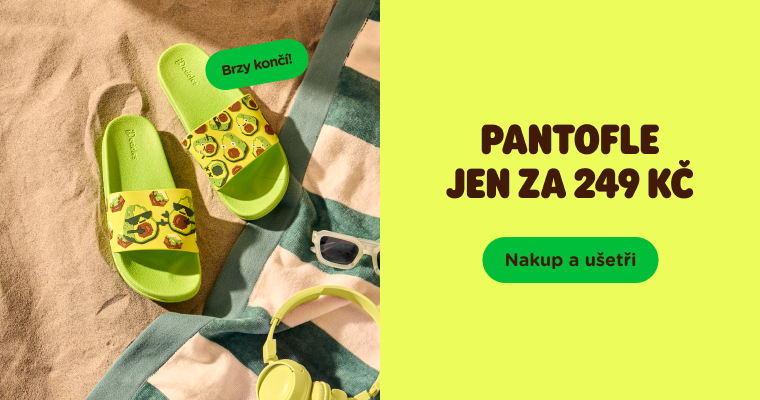 Pantofle jen za 249 Kč