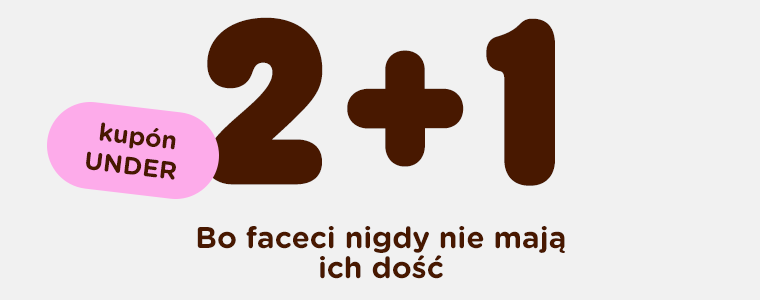  Kupon UNDER: 2 + 1 na szorty i bokserki