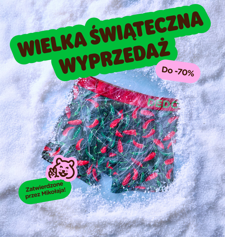  WIELKA ŚWIĄTECZNA WYPRZEDAŻ