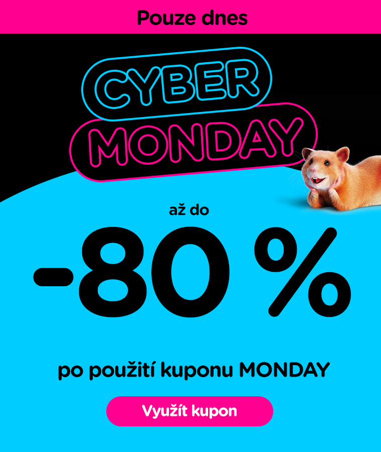  Cyber Monday až do -80 %
