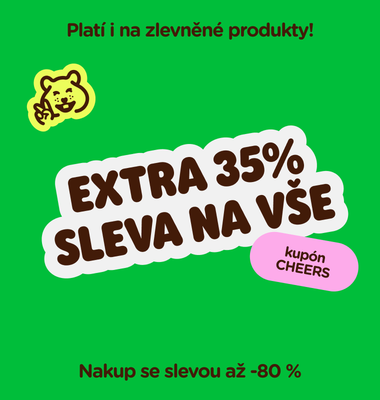  EXTRA 35% SLEVA NA VŠE